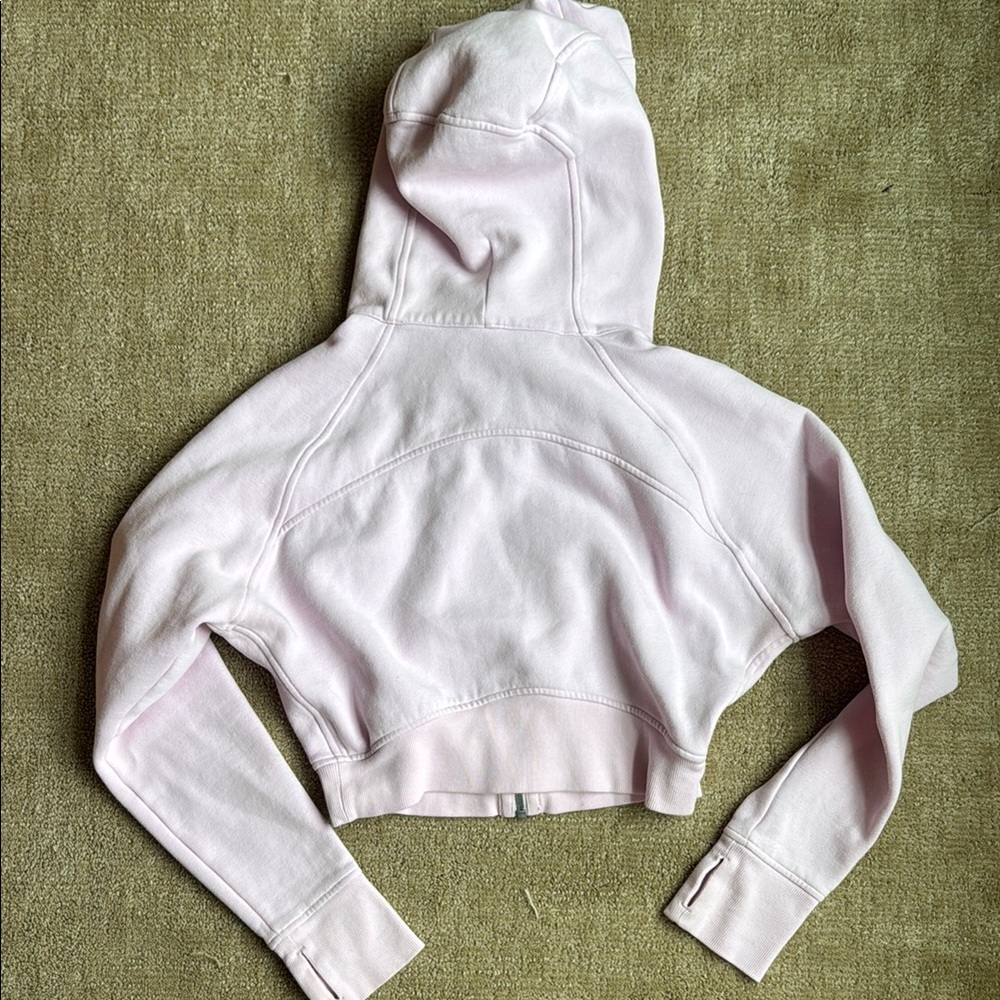 lululemon athletica scuba full zip cropped hoodie - Picture 2 of 3